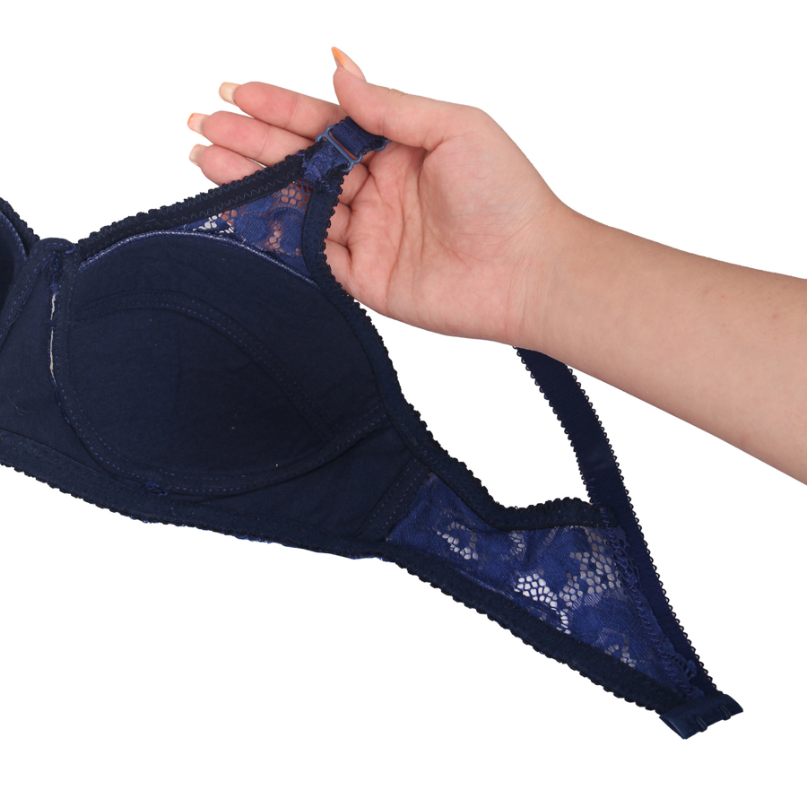 سوتین زنانه فنردار گیپور مدل ساینا