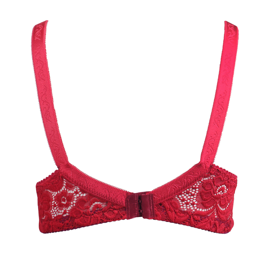 سوتین زنانه فنردار گیپور مدل ساینا