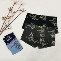 شورت پادار مردانه مدل D&G بسته دوعددی
