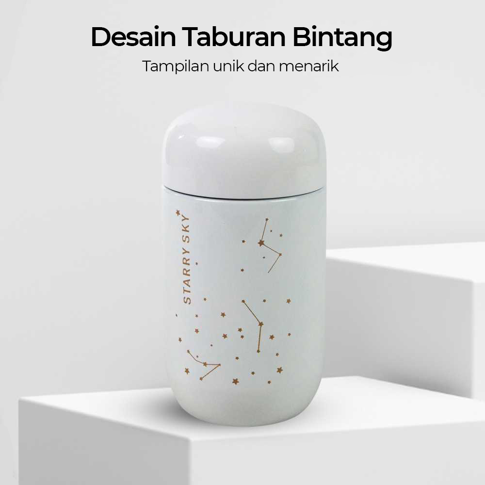 ماگ فلاسکی استیل و مینی لیوان قهوه قابل حمل مناسب مدرسه، دفتر، کمپینگ و سفر 200ml