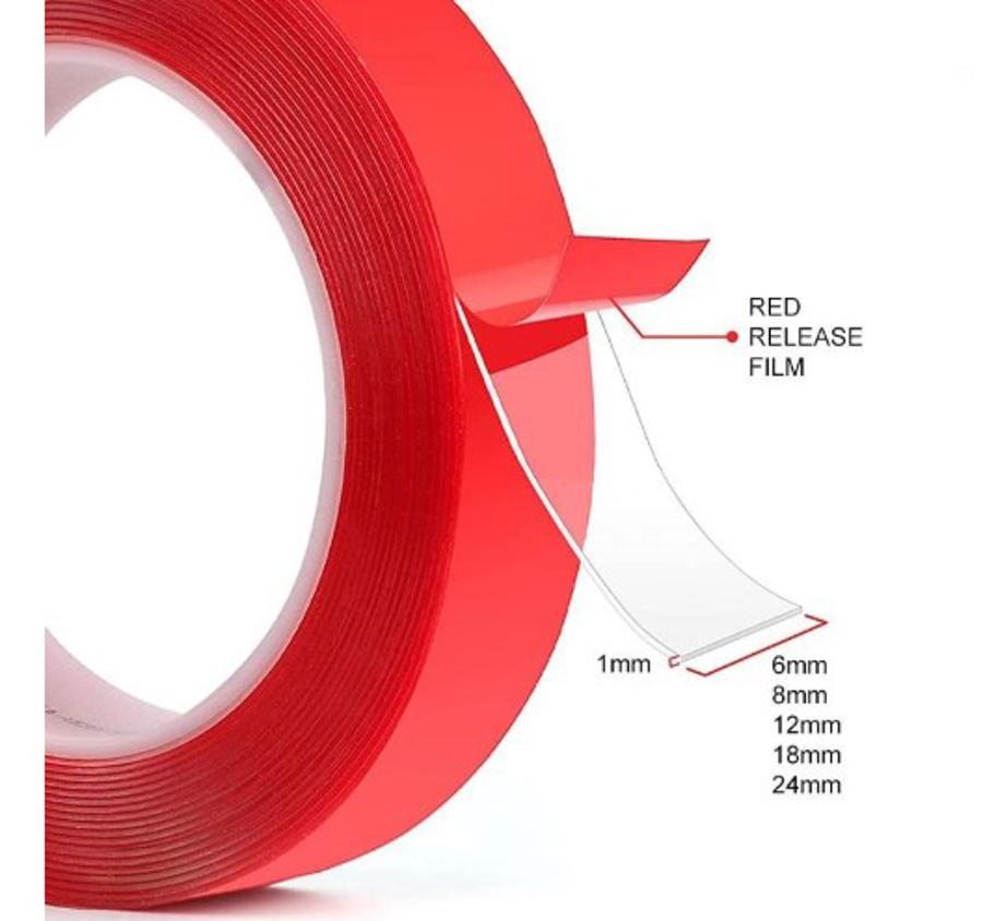 چسب دو طرفه شفاف نانو 3 متری