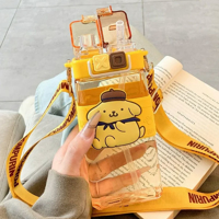 قمقمه دو مخزنه نشکن دور سیلیکونی Pompompurin