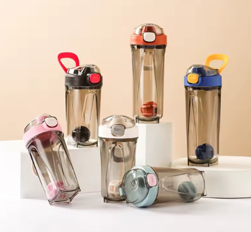 قمقمه شیکر بدنسازی شفاف برند EYUN حجم 500ml کد YY-1001