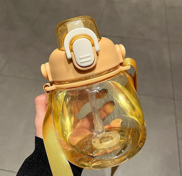 قمقمه فانتزی تپلی دسته دار حجم 900ml کد 7011-M31