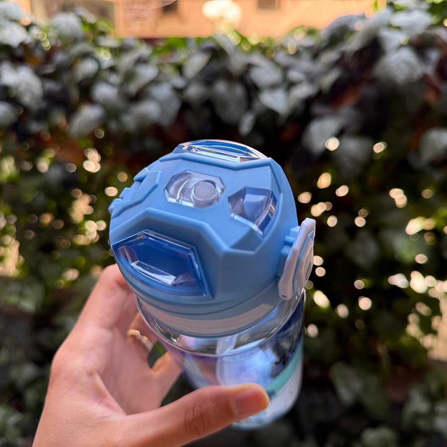 قمقمه کودک نی‌دار و قفل دار  BPA Free کد YY-649 حجم 800ml