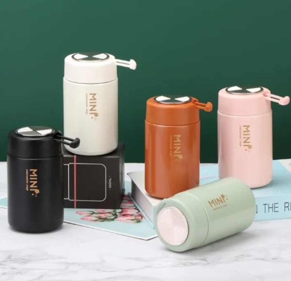 تراول ماگ MINI آویزدار جمع شونده استیل 304 حجم 260ml