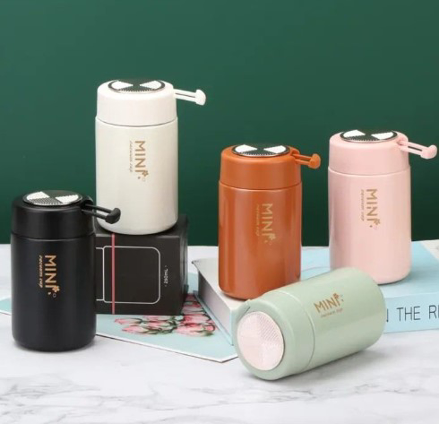 تراول ماگ MINI آویزدار جمع شونده استیل 304 حجم 260ml