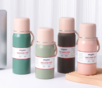 فلاسک و تراول ماگ وکیوم کاپ استیل 316 گرم و سرد بند سیلیکونی حجم 500ml کد 0060-7763