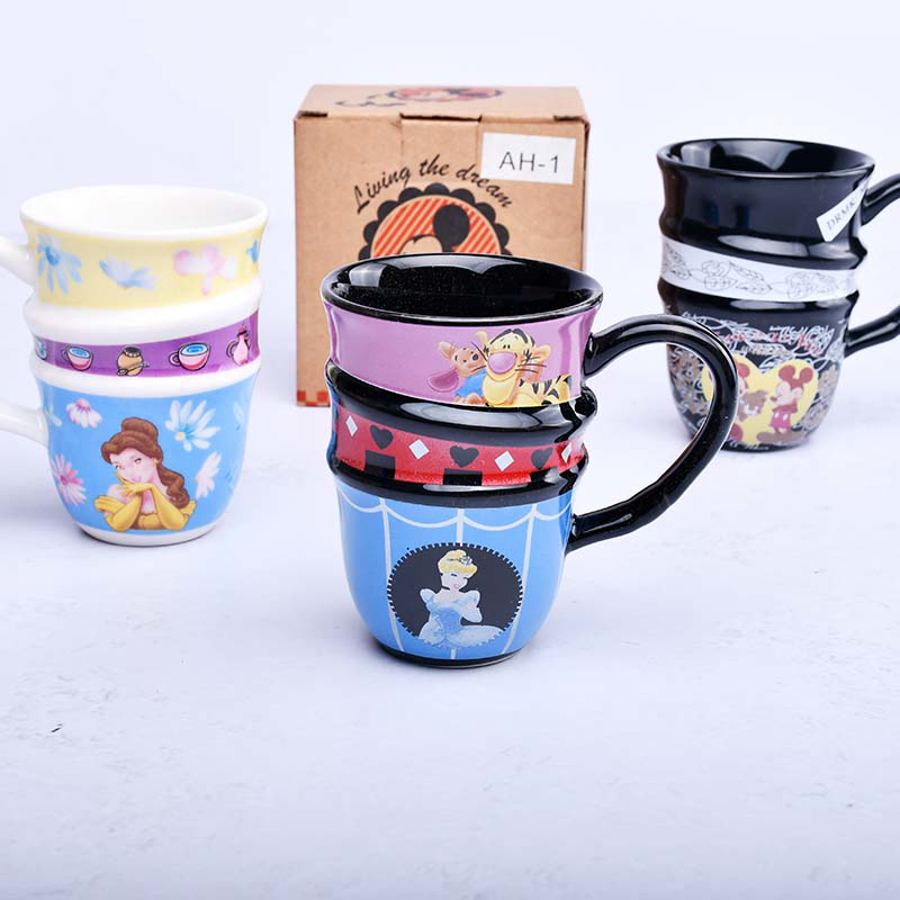 ماگ سرامیکی مشکی دیزنی حجم 200ml کد AH-1