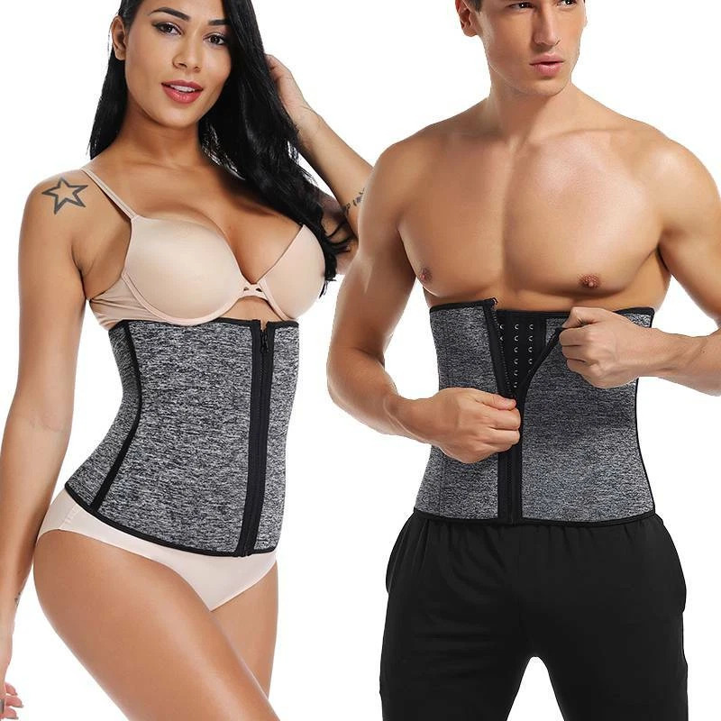گن لاغری ساعت شنی و شکم بند طبی 4 فنر 3 ردیف قزن و زیپ خور مدل شکمی (Unisex)