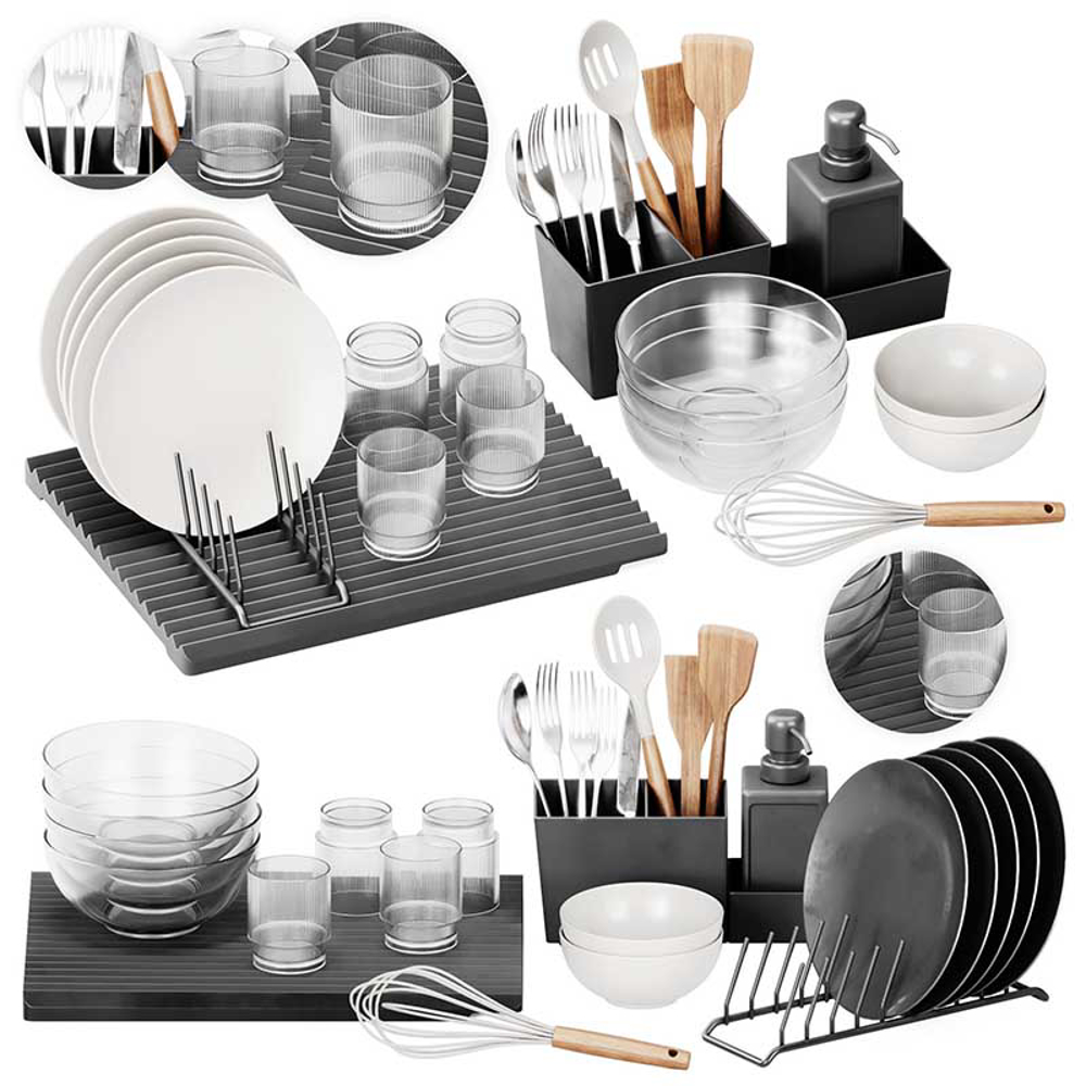 آبچکان سه تکه رومیزی RINNIG IKEA