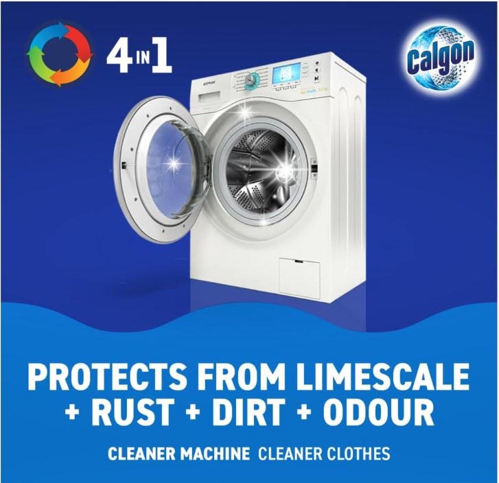 قرص جرم زدا ماشین لباسشویی Calgon بسته 15 عددی