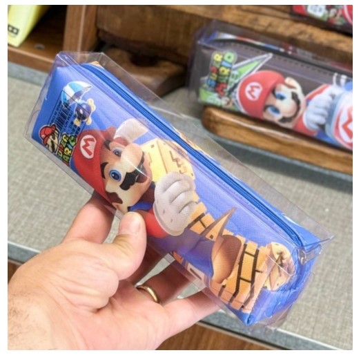 جامدادی تک زیپ طرح Super MARIO کد T-36