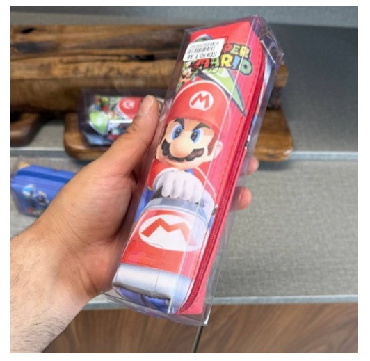 جامدادی تک زیپ طرح Super MARIO کد T-36
