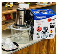 غذاساز و خردکن 3 تیغه 3.5 لیتری برند Panasonic کاسه پیرکس 4200 وات
