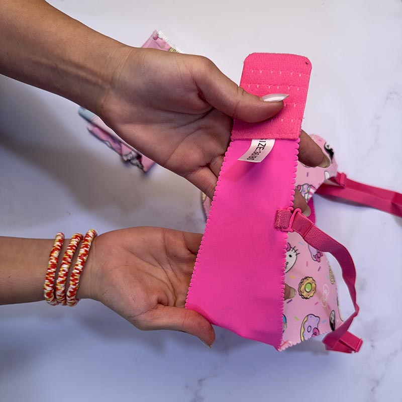 ست لباس زیر شورت و سوتین اسفنجی فانتزی طرح کرومی