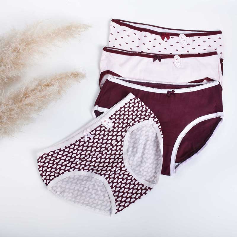 شورت زنانه فانتزی نخی پک 3 عددی کد AS09