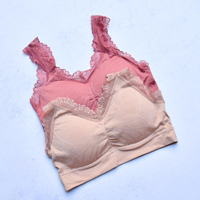 نیم‌ تنه کراپ زنانه طرح گیپور کد HR-7741
