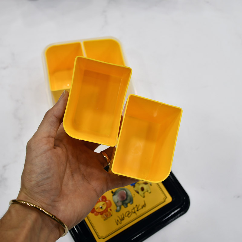 ظروف نگهدارنده مستطیلی 4 خانه Fresh Keeps