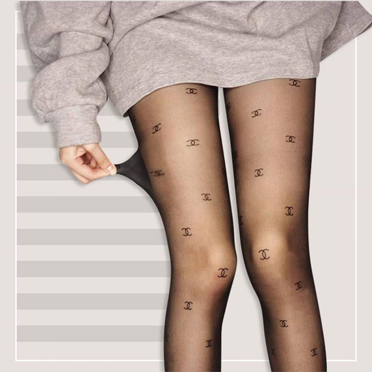 جوراب شلواری شیشه ای زنانه GOGO CINZA مدل فلکس کد 9083