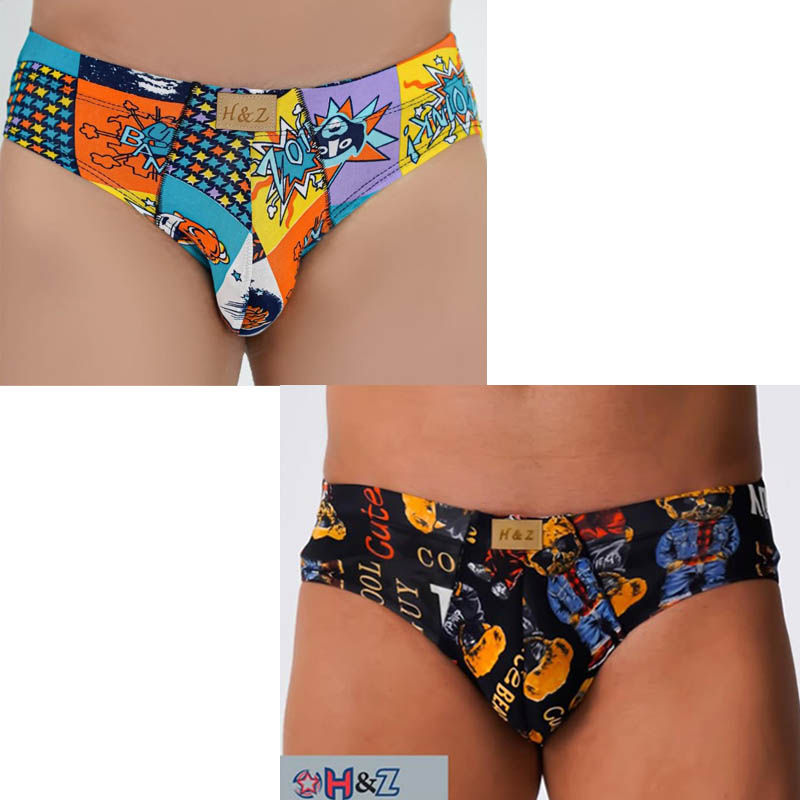 شورت اسلیپ مردانه برند H&Z بسته دو عددی