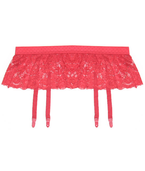 ست جوراب شلواری شیشه ای ژله ای و بند جوراب برند Lavina