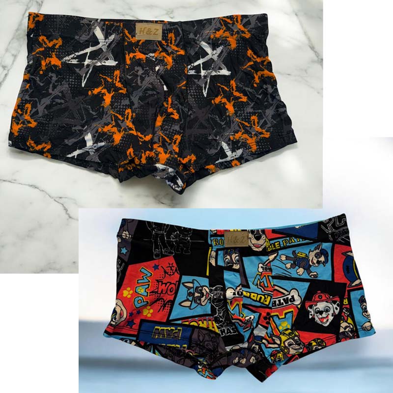 شورت باکسر مردانه برند H & Z بسته دو عددی