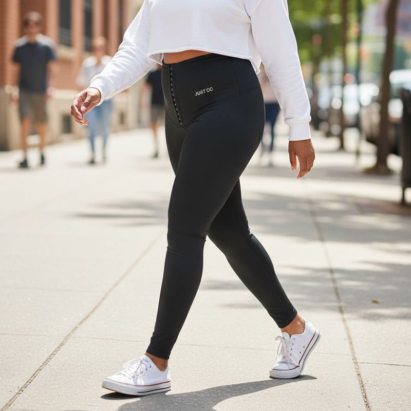 لگ و شلوار گنی لاغری قزن دار برند Just CC کد 615