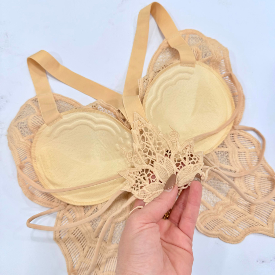 نیم تنه زنانه گیپوری مدل پروانه کد 556