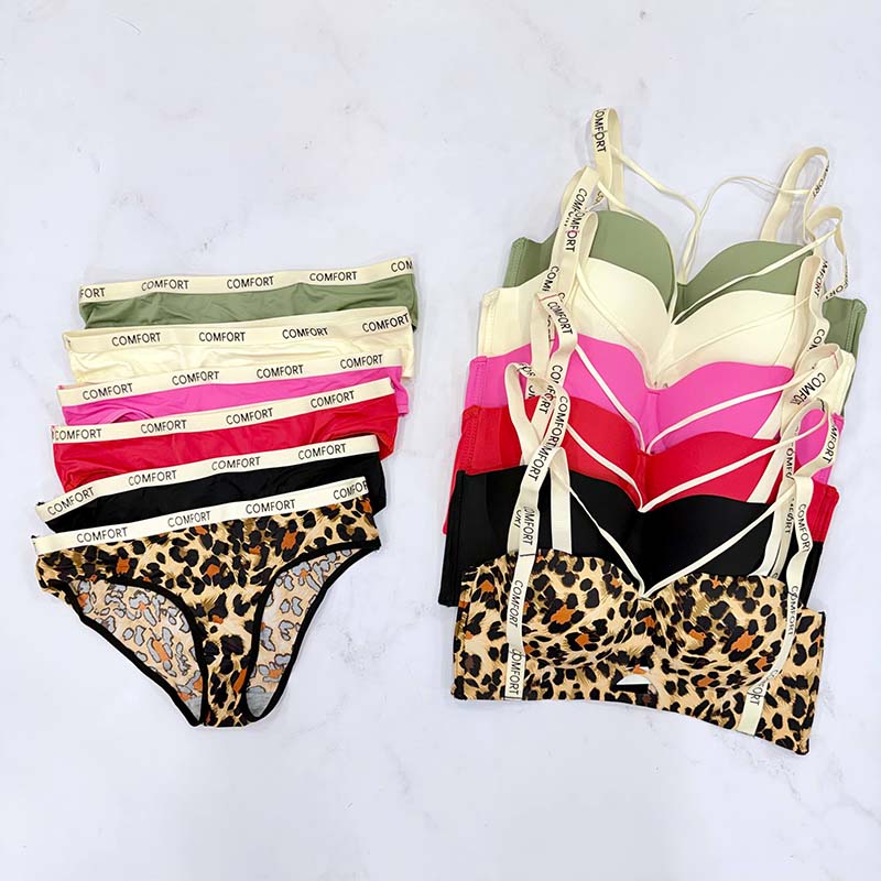 ست شورت و سوتین زنانه اسفنجی بدون فنر برند Comfort کد E1111