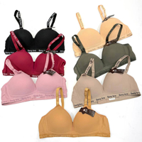 سوتین اسفنجی کبریتی بدون فنر برند HYL کد 2318