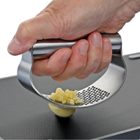 سیر له کن دستی تمام استیل Garlic press