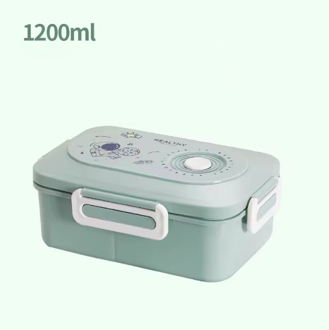 ظرف غذا سه خانه پلاستیکی فاقد BPA وارداتی