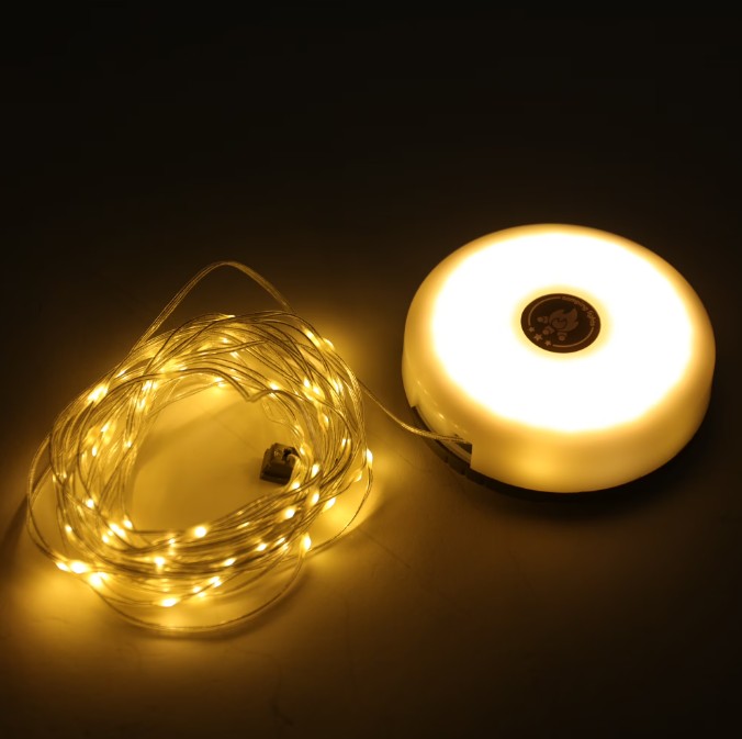 ریسه LED چند حالته جمع شونده 8 متری دارای ریموت