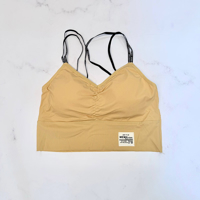 نیم‌ تنه کراپ زنانه وارداتی مدل اسپرت بندضربدری کد 2087