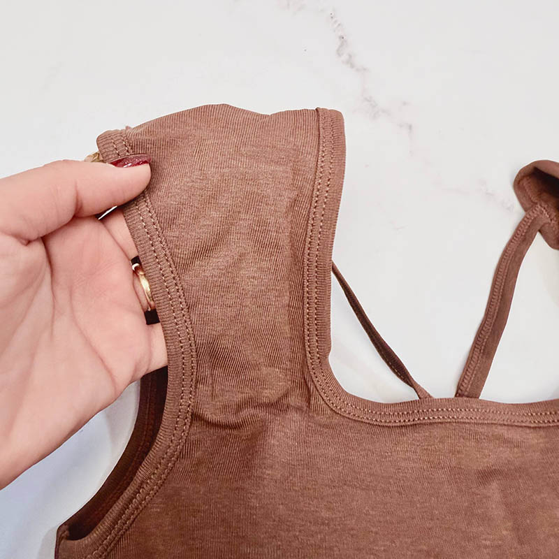 نیم‌ تنه کراپ زنانه وارداتی مدل Fashion Movement کد 1213