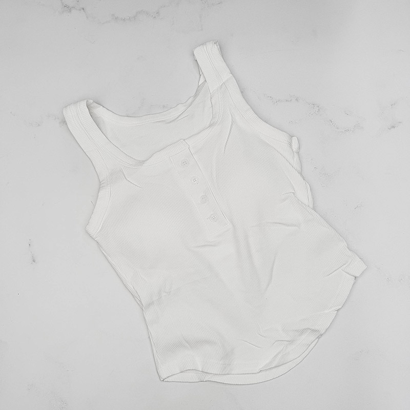 نیم‌ تنه کراپ زنانه وارداتی مدل اسپرت دکمه دار کبریتی کد 8817