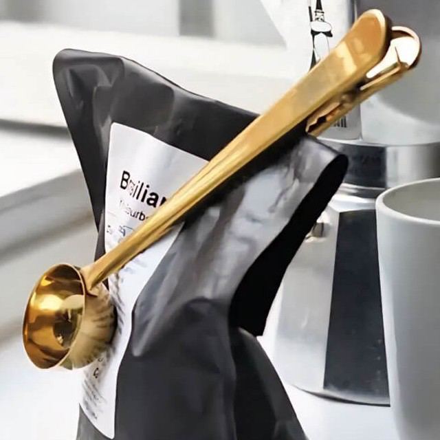 پیمانه گیره دار قهوه