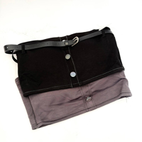 نیم‌ تنه کراپ زنانه وارداتی مدل کمربندی کد 2801