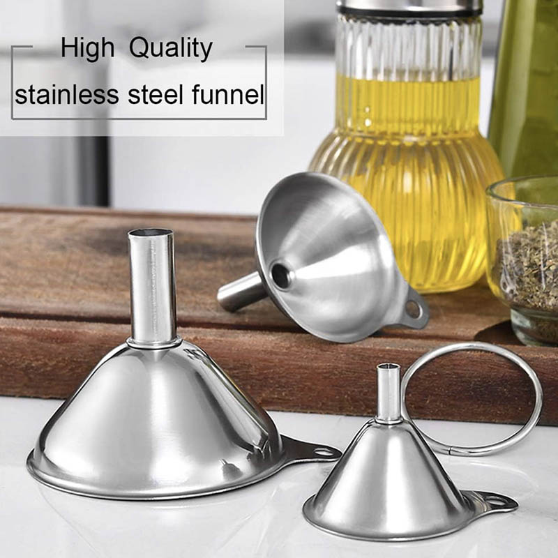 قیف استیل سه عددی شنگیا