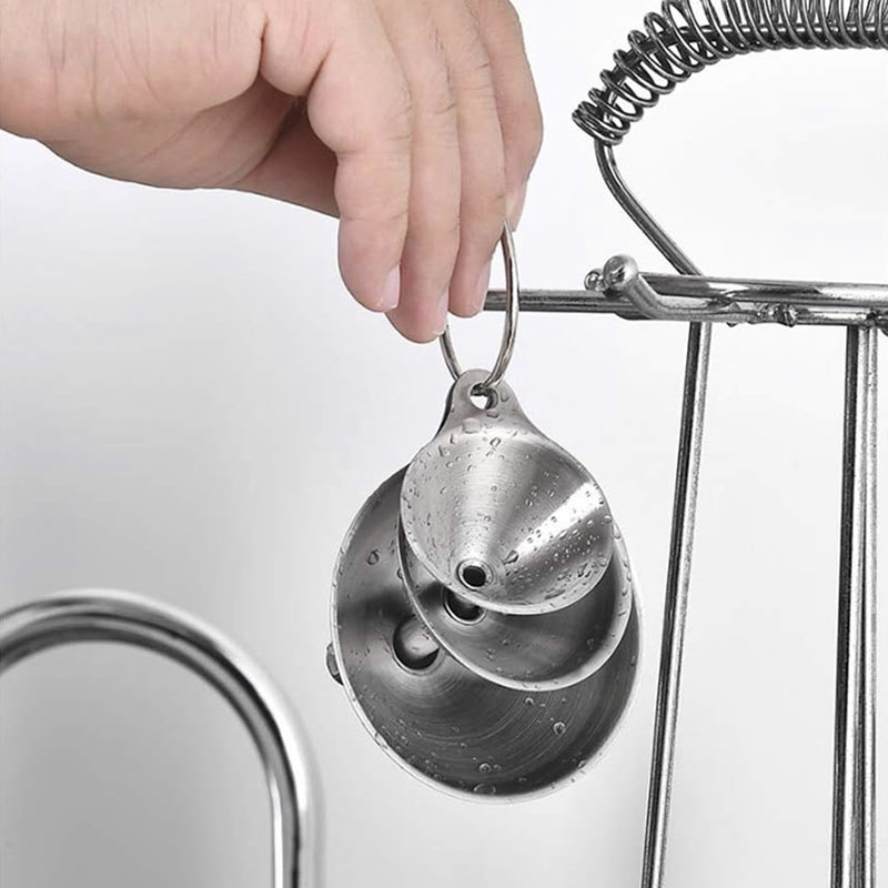 قیف استیل سه عددی شنگیا