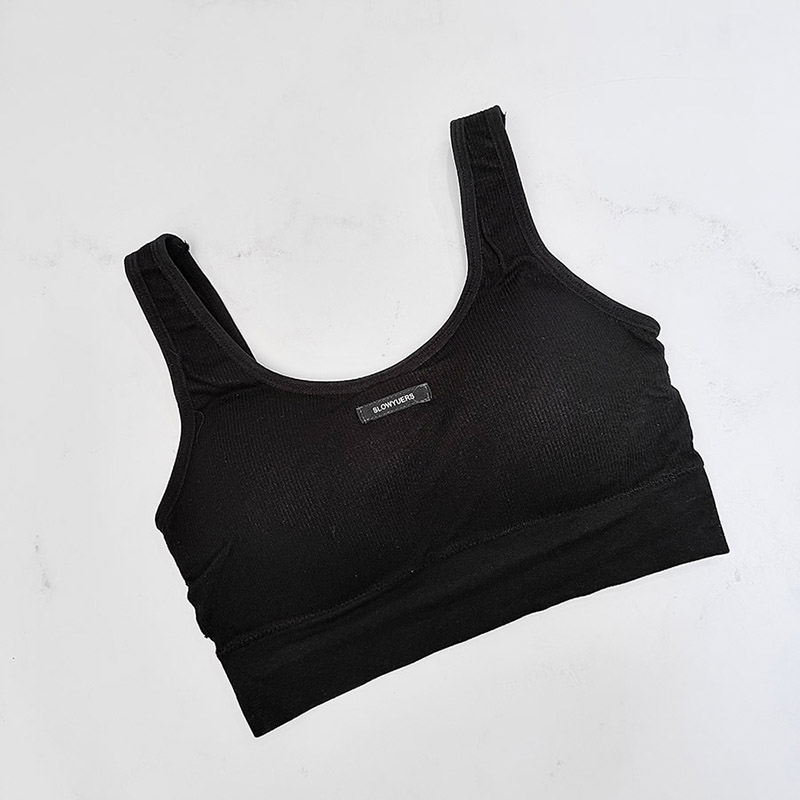 نیم‌ تنه کراپ زنانه وارداتی مدل اسپرت SLOWYUERS کد 3211