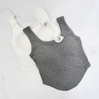 نیم‌ تنه کراپ زنانه وارداتی مدل جلو گرد کد 7008