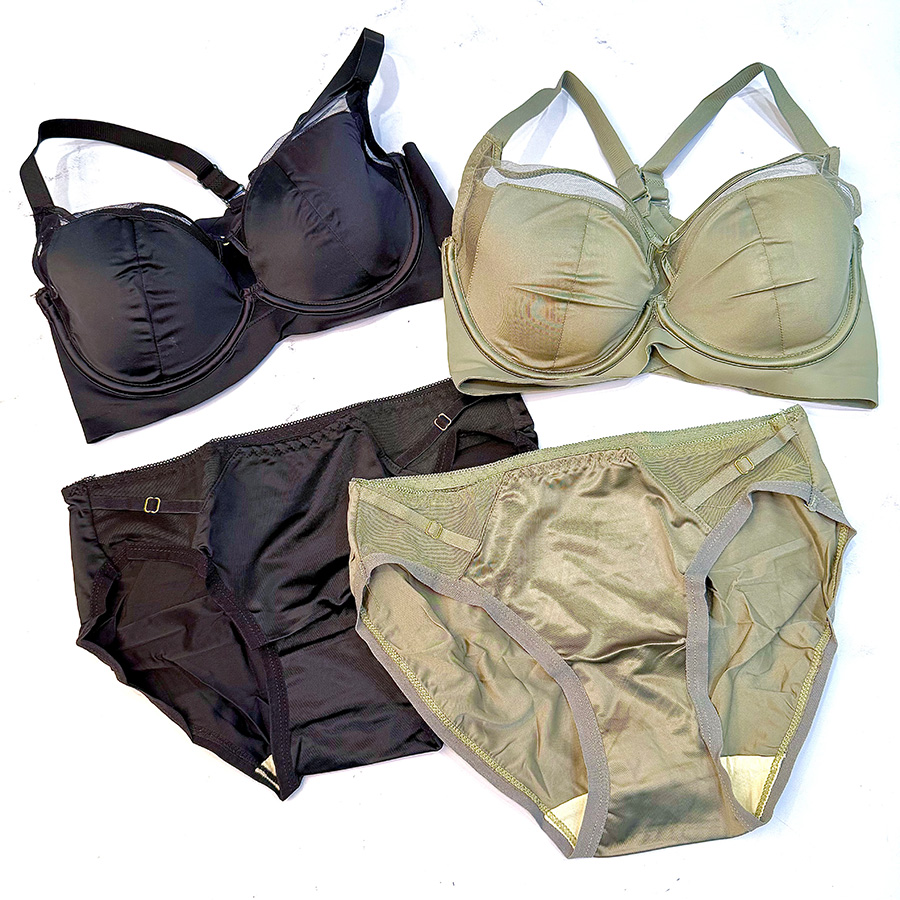 ست شورت و سوتین اسفنجی فنر دار کد 237