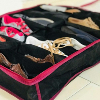 نظم دهنده و ارگانایزر کفش زیرتختی شوز آندر 12 خانه