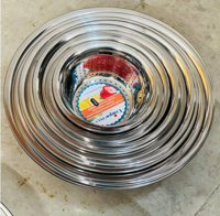 ست آبکش استیل یونیک ضدزنگ مجموعه ۶ عددی