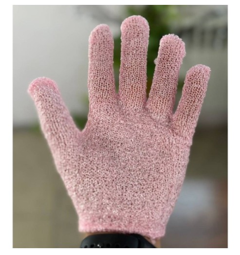 دستکش و لیف لایه بردار - شست‌وشوی ملایم و مراقبت از پوست حساس کودک