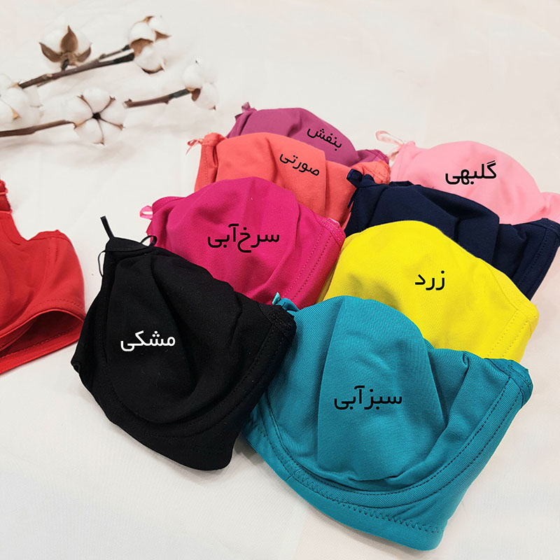 سوتین نخی زنانه مدل فنردار بدون اسفنج کد 369
