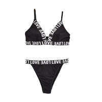 ست شورت و سوتین اسپرت کش‌پهن برند SHEIN کد 153