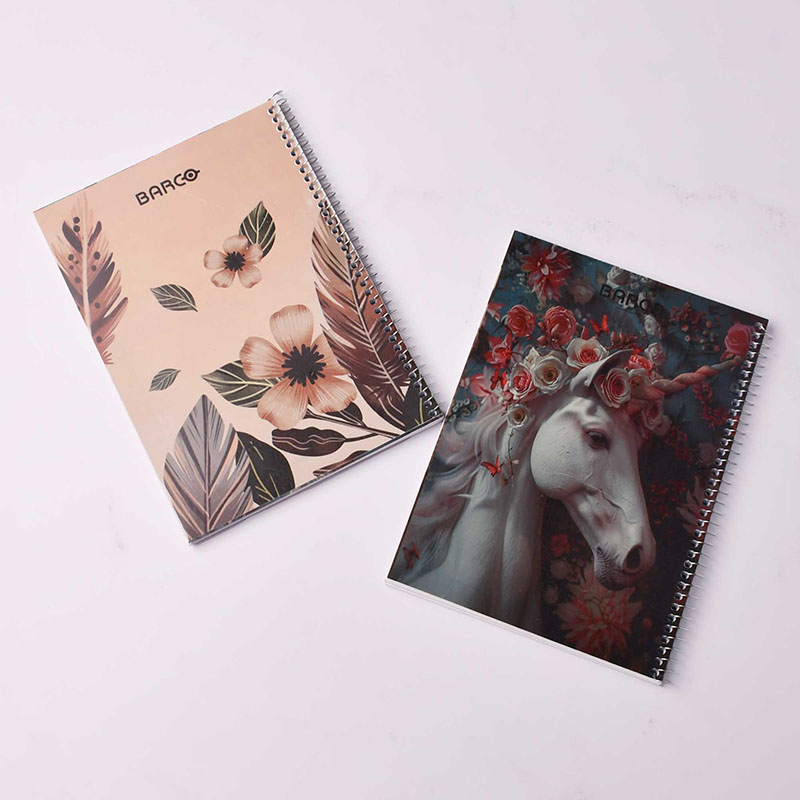 دفتر 80 برگ سیمی